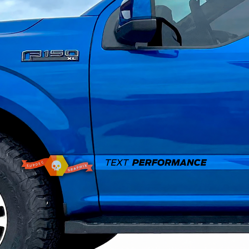 Coppia Musclecar truck power truck Musclecar PERFORMANCE Sport Racing Stripe Emblem Car Truck Musclecar Performance
