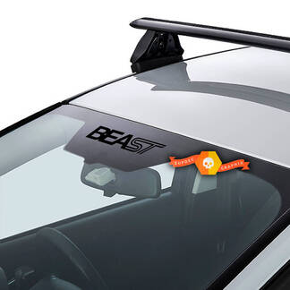 Grafica per decalcomanie per finestre con logo Ford Focus Fiesta Beast St
