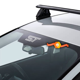 Grafica della decalcomania per finestrino del parabrezza con logo Ford Focus Fiesta Beast St
