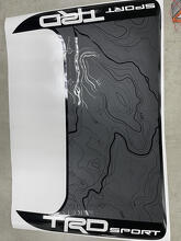 Adesivo grafico in 2 colori per presa d'aria del cofano Toyota Tacoma TRD Off road Sport PRO 2016-2024
 2