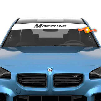 Adesivi per decalcomanie in vinile con banner per parabrezza BMW M Performance
