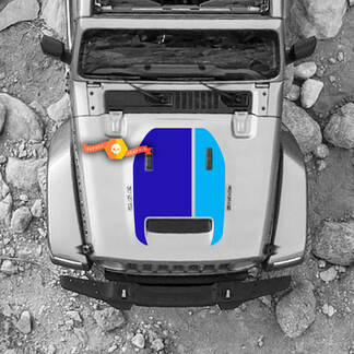 Grafica dell'autoadesivo della decalcomania del vinile del cofano Jeep MOJAVE Wrangler del cappuccio Scoop
