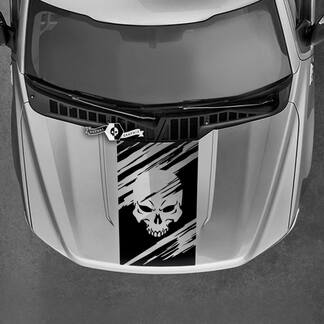 Cappuccio Ford Maverick Punisher distrutto grafica decalcomanie adesivi Maverick di qualsiasi colore
