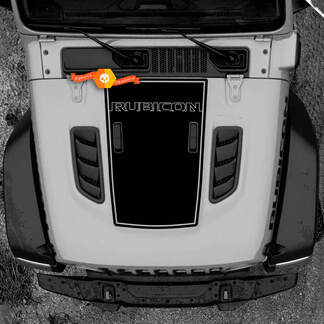 Cofano Jeep RUBICON Wrangler JL Vinile Trim Banner Decalcomania Grafica
