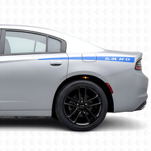 Adesivo in vinile laterale con strisce H/O 6.4L per Dodge Charger 2015-2026_2