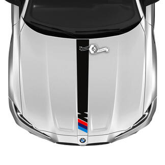 2021+ BMW M4 M3 G80 G82 G83 M Performance Hood M Logo Centro Decalcomania in vinile adesivo
