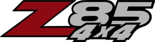 2 adesivi GMC Z85 4X4 SIERRA YUKON CANYON