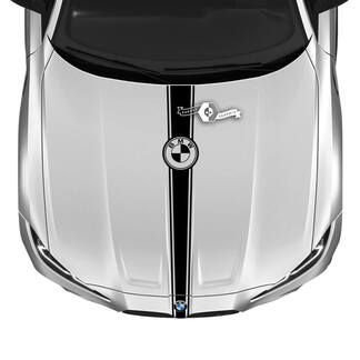 2021+ BMW M4 M3 G80 G82 G83 Logo cofano M taglio centrale adesivo in vinile
