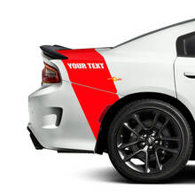Adesivi in Vinile Personalizzati a Fascia Posteriore per Dodge Charger_2