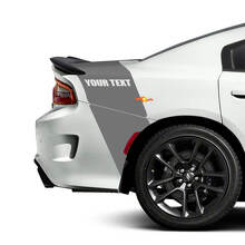 Adesivi in Vinile Personalizzati a Fascia Posteriore per Dodge Charger_3
