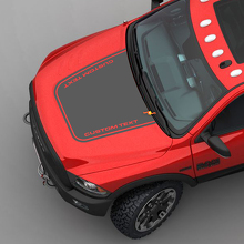Adesivo in Vinile con Fascia Verticale per Cofano per Dodge Ram 2500 Power Wagon 2