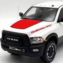Set di adesivi in vinile personalizzati e oscuranti per cofano per Dodge Ram 2500 Power Wagon_2