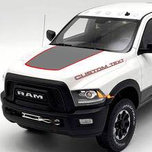 Set di adesivi in vinile personalizzati e oscuranti per cofano per Dodge Ram 2500 Power Wagon_3