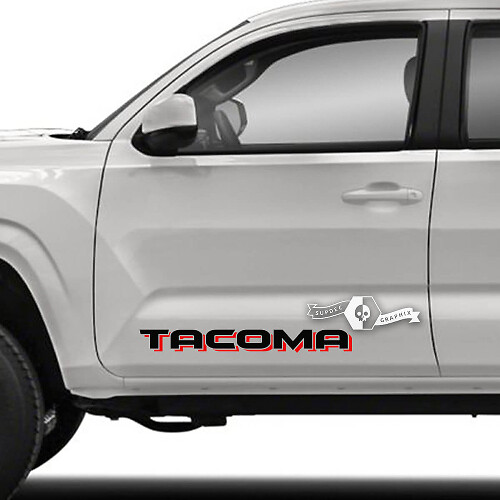 Adesivo in Vinile Lettere Laterali per Toyota Tacoma
