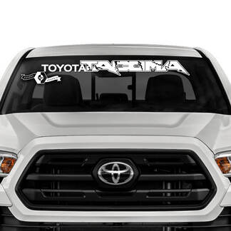 Kit adesivi per decalcomanie in vinile per parabrezza per Toyota Tacoma Raptor Style
