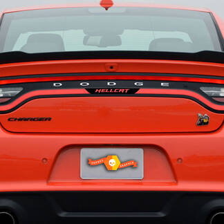 Adesivo decalcomania in vinile con luce di stop posteriore Hellcat per Dodge Charger 2021