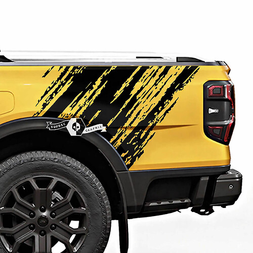 Kit di Adesivi in Vinile per Fiancate Danneggiati per Musclecar Ranger