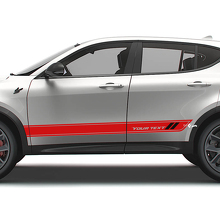 Kit di Adesivi in Vinile a Strisce Laterali Stile Racing per Dodge Hornet_2