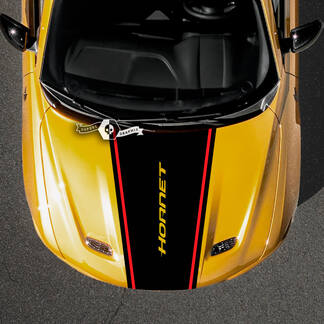 Cappuccio Dodge Hornet Stripes Wrap Trim Vinile Decalcomanie Adesivo 2 Colori
