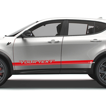 Strisce Laterali in Vinile Personalizzate Decorate per Dodge Hornet_3