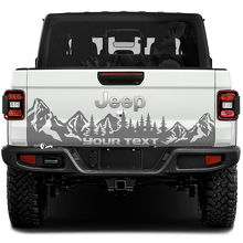 Jeep Gladiator Wrap Forest Mountains Adesivi Decalcomanie Grafica in vinile Portellone letto Adesivi in ​​vinile Decalcomanie
 2