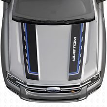 Kit di Adesivi in Vinile con Doppie Strisce Personalizzate per Cofano per Musclecar Ranger_2