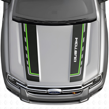 Kit di Adesivi in Vinile con Doppie Strisce Personalizzate per Cofano per Musclecar Ranger_3