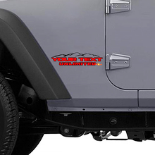 Adesivo Laterale in Stile Montagne per Jeep Wrangler Unlimited 3