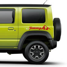 Suzuki JIMNY Mountains Grafica laterale Decalcomania per porte Adesivo logo
 3