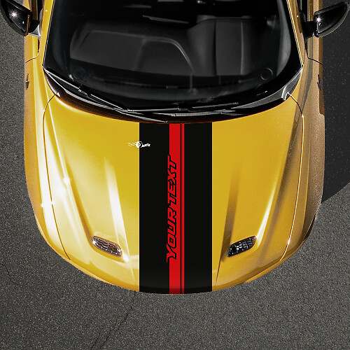 Adesivo in Vinile Personalizzato a Striscia per Cofano per Dodge Hornet