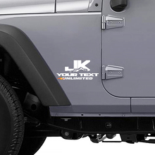 Adesivo in Vinile Stile Montagna JK per Jeep Wrangler Unlimited_2