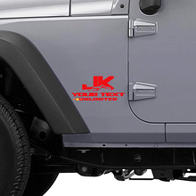 Adesivo in Vinile Stile Montagna JK per Jeep Wrangler Unlimited_3