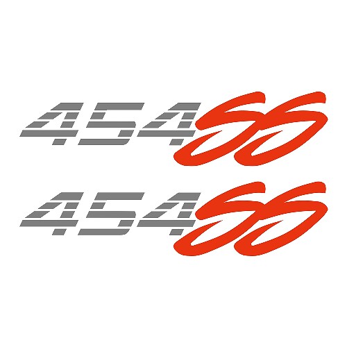 Set Adesivi in Vinile per Fiancata Cassone 454 SS per Chevrolet Truck 90-91 92-93