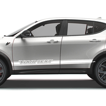 Adesivi in vinile personalizzati a fascia laterale per porta per Dodge Hornet_2