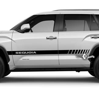 Toyota Sequoia cofano Off Road Mud Wrap vinile adesivi decalcomania adatta Toyota Sequoia
