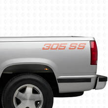 Set di Adesivi in Vinile per Fiancata Cassone 305 SS per Camion Chevrolet_7