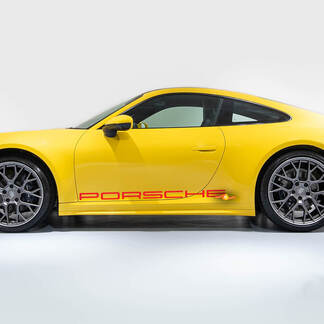 Adesivo decalcomania porte laterali Porsche 911 2023
