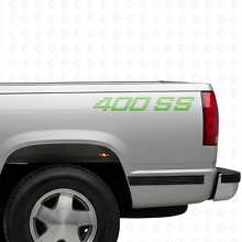 Set di Adesivi in Vinile per fiancate 400 SS per Camion Chevrolet_4