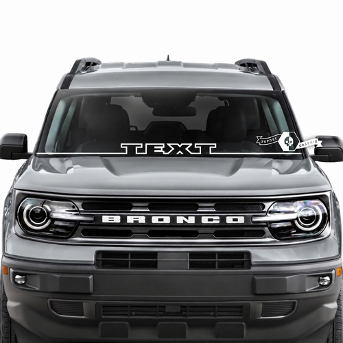 Musclecar horse Finestra Parabrezza Logo Trim Strisce Grafica Adesivi Decalcomanie
