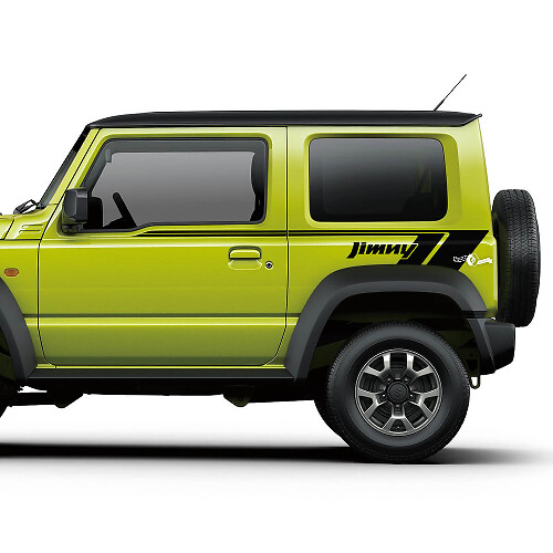 Grafica Suzuki JIMNY Side Lines Decalcomania per porte Adesivo con logo
