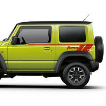 Grafica Suzuki JIMNY Side Lines Decalcomania per porte Adesivo con logo
 3