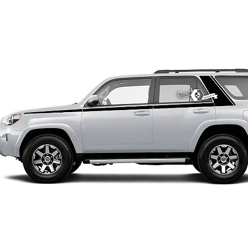 Adesivo Vinilale Laterale Angolare Per Toyota 4Runner 5ª Gen