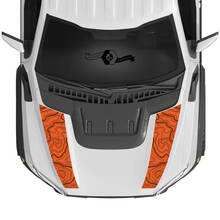 Nuova Ford Raptor 2023 Сontour Map F150 SVT Cappuccio decalcomanie in vinile Grafica adesivi in ​​vinile kit striscia 2022+
 3