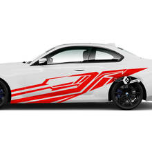 Coppia BMW M2 M240 G42 F22 F87 M Performance Wrap Splash Side Fender Porte Vinile adesivo decalcomania
 2
