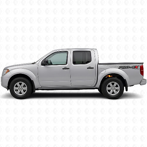 Coppia adesivi in ​​vinile Nissan Frontier xterra pro x4 4x4 PRO-4X
