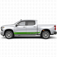 Strisce in Vinile a Fascia Diagonale per Porta e Pannello Laterale per Chevrolet Silverado 1500 T1XX 2019-2026_6