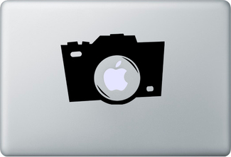 Adesivo per decalcomania per fotocamera fotografica per laptop MacBook
