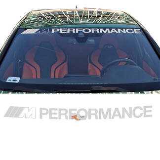 ///Adesivo M Performance per parabrezza o lunotto adatto alla BMW serie G
