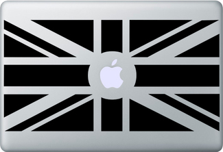 Adesivo adesivo bandiera Gran Bretagna Regno Unito per MacBook
