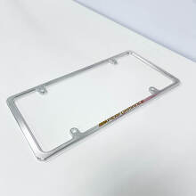 Cornice sottile per targa USA in alluminio billet stile M Performance_3